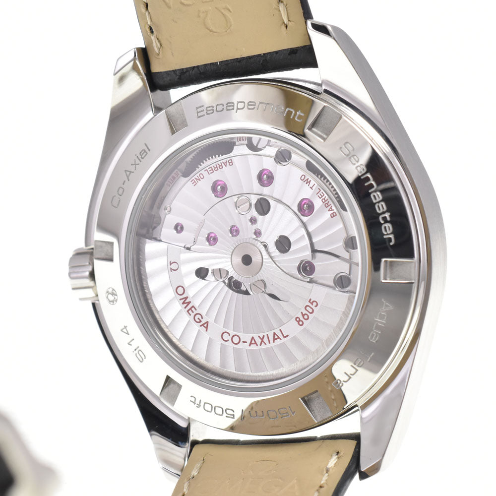 with paper OMEGA Seamaster Aqua Terra GMT 231.13.43.22.01.001 Date CO-AXIAL black Dial Automatic Men's
 Watch G#147367