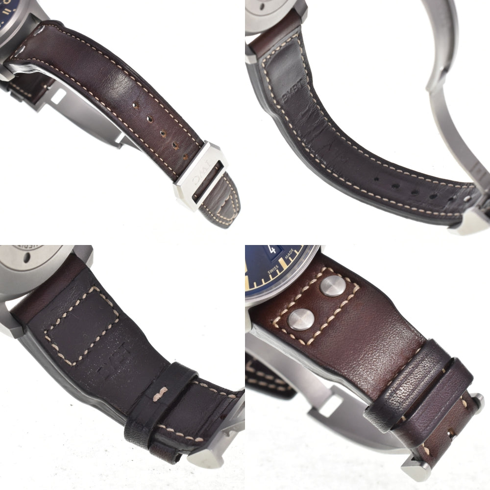 with paper IWC SCHAFFHAUSEN Big Pilot Heritage IW501004 Power reserve black Dial Automatic Men's
 Watch C#147368