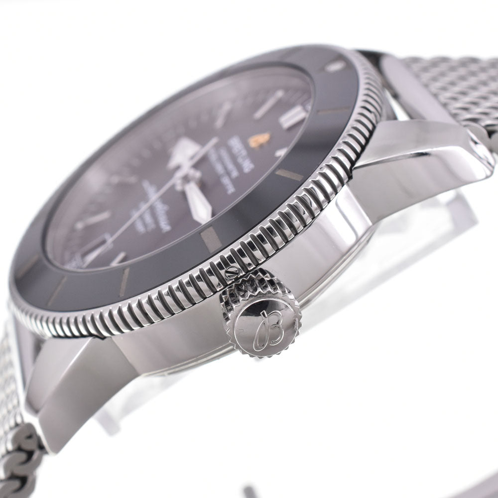 with paper BREITLING Super Ocean Heritage II AB2010 black Dial Automatic Men's
 Watch G#147369