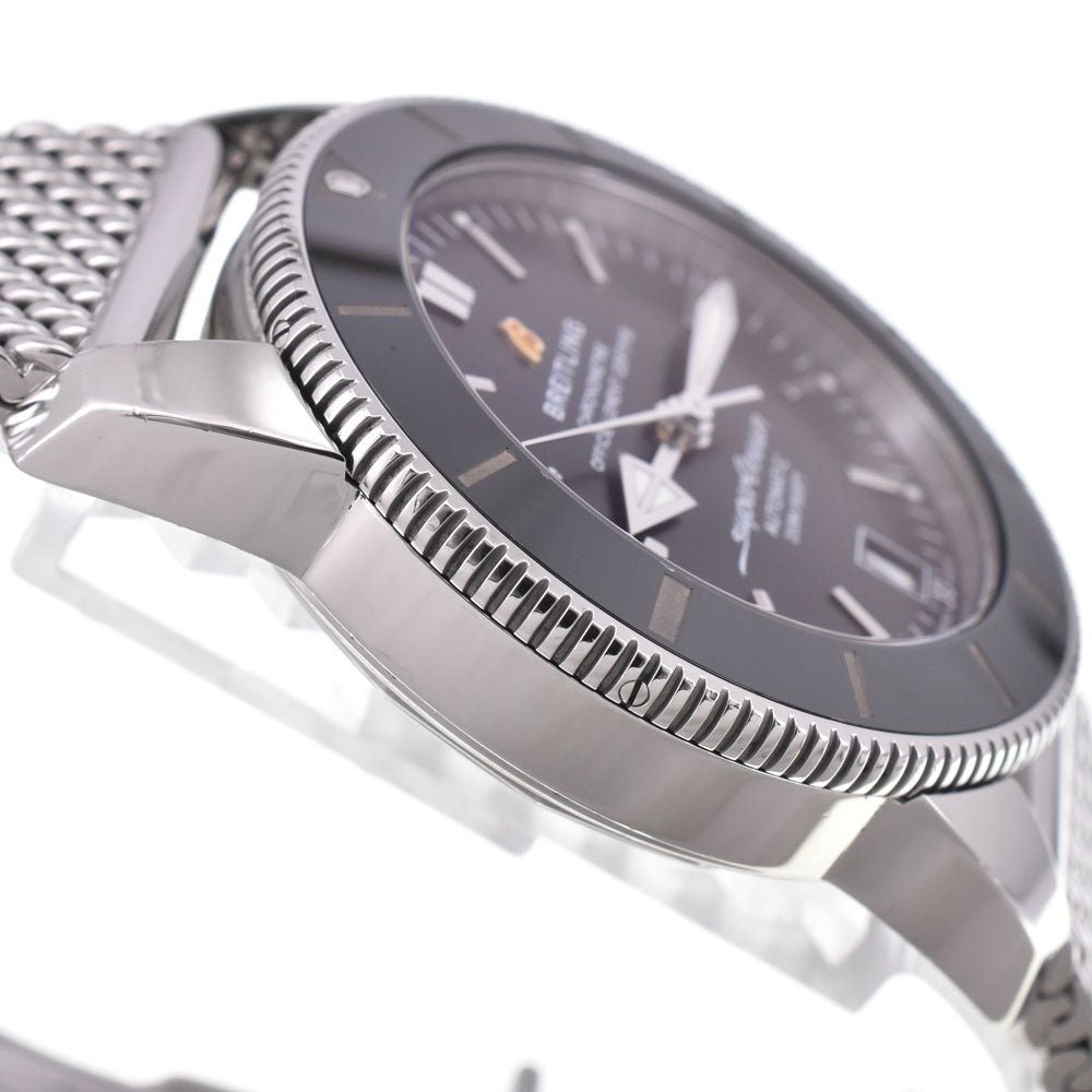with paper BREITLING Super Ocean Heritage II AB2010 black Dial Automatic Men's
 Watch G#147369