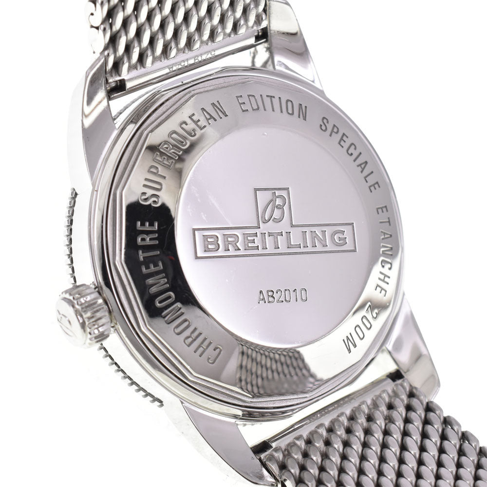 with paper BREITLING Super Ocean Heritage II AB2010 black Dial Automatic Men's
 Watch G#147369