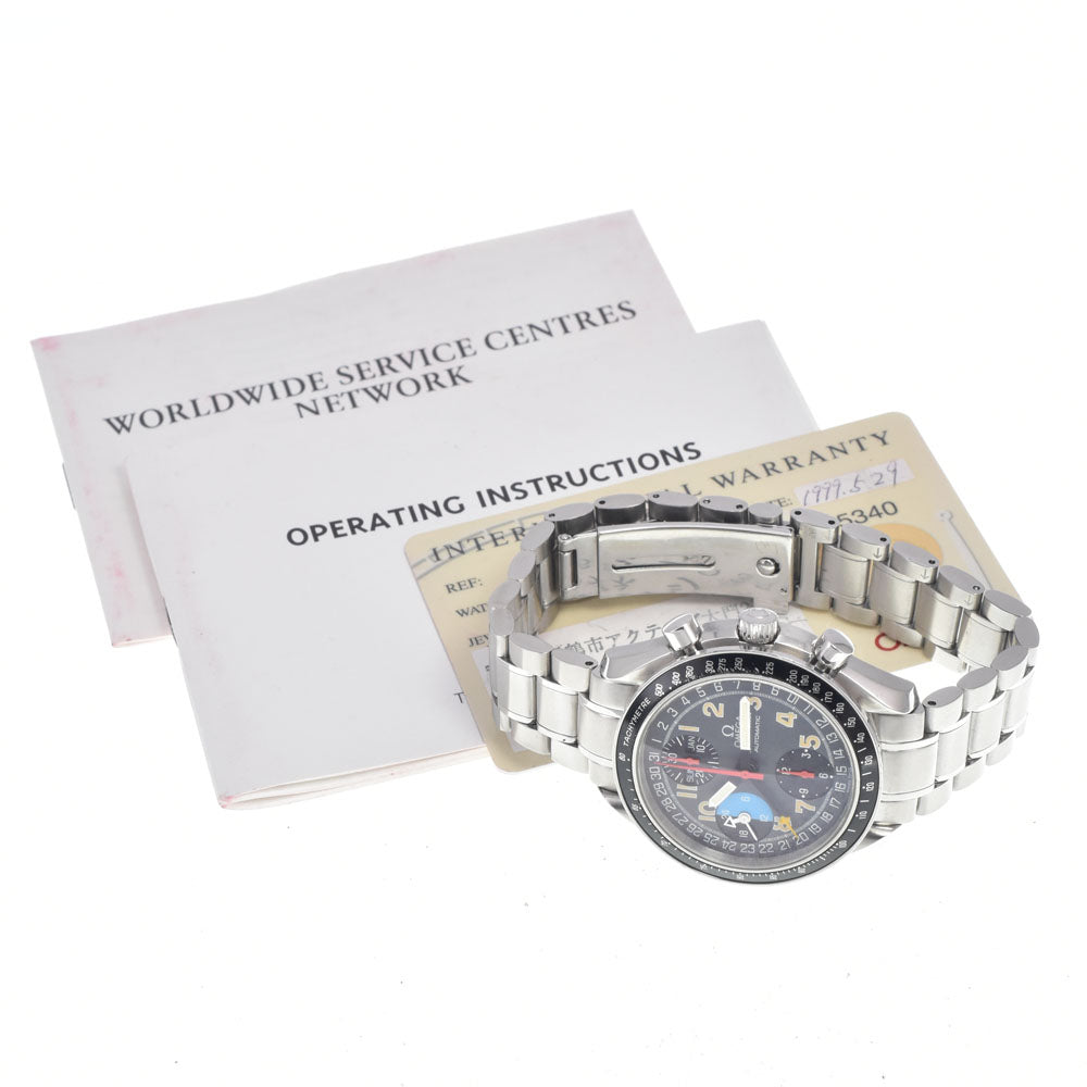 with paper OMEGA Speedmaster Mark 40 AM/PM 3820.53.22 gray Dial Automatic Men's
 Watch I#147370