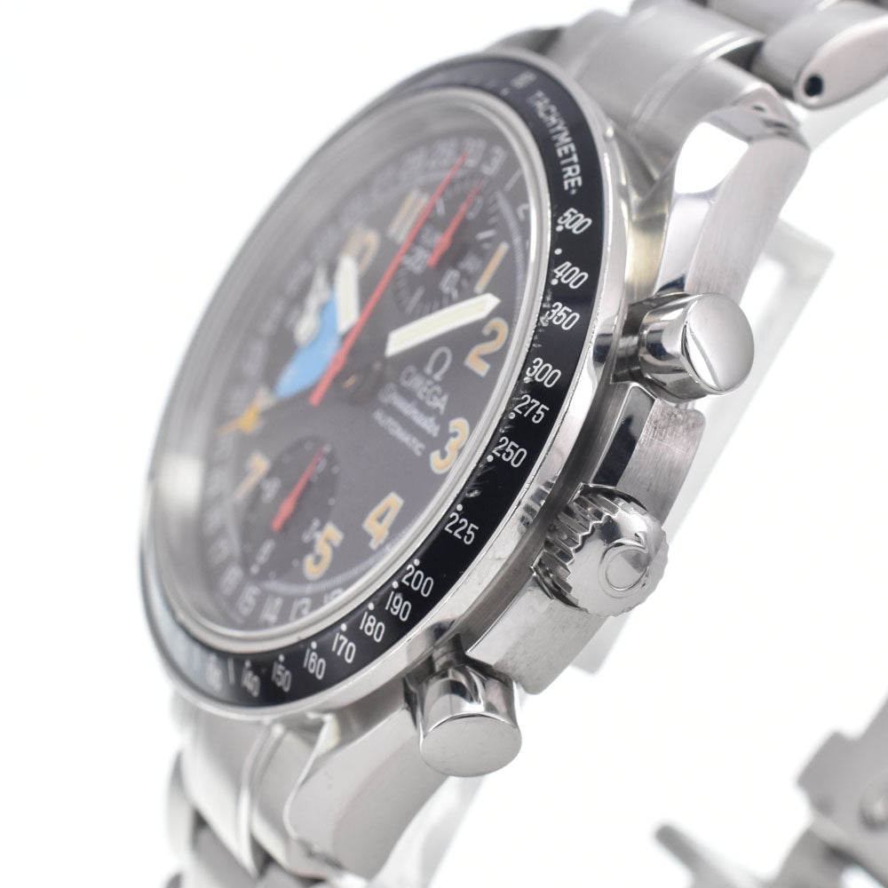 with paper OMEGA Speedmaster Mark 40 AM/PM 3820.53.22 gray Dial Automatic Men's
 Watch I#147370
