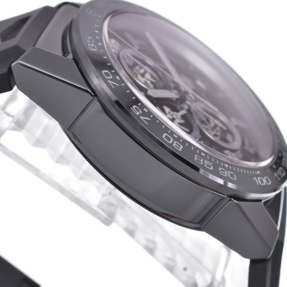 with paper TAG HEUER Carrera CAR2A90 Caliber Heuer 01 Black (Skeleton) Dial Automatic Men's
 Watch B#147372