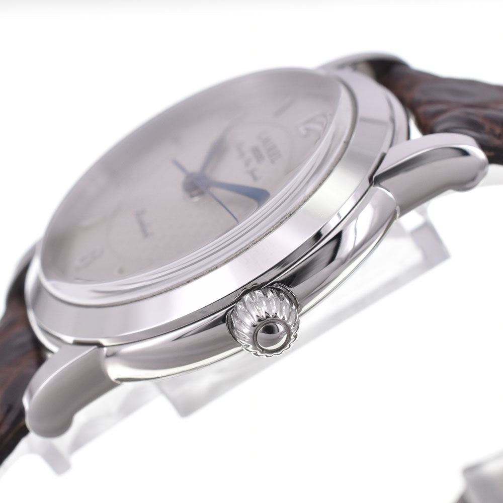 with paper SEIKO Laurel 4S24-0060 see-through back Silver Dial Hand Winding Men's
 Watch G#147377