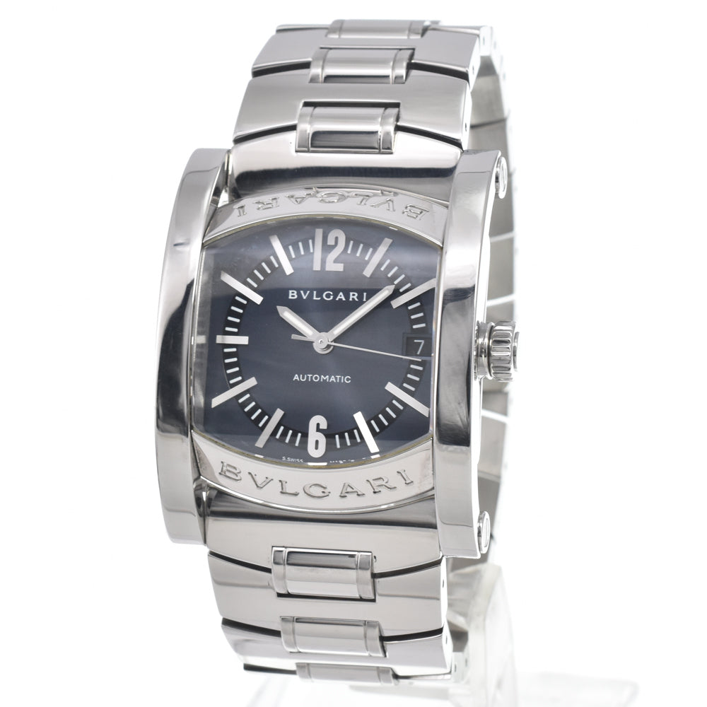 BVLGARI Assioma AA44S Date gray Dial Automatic Men's
 Watch E#147381