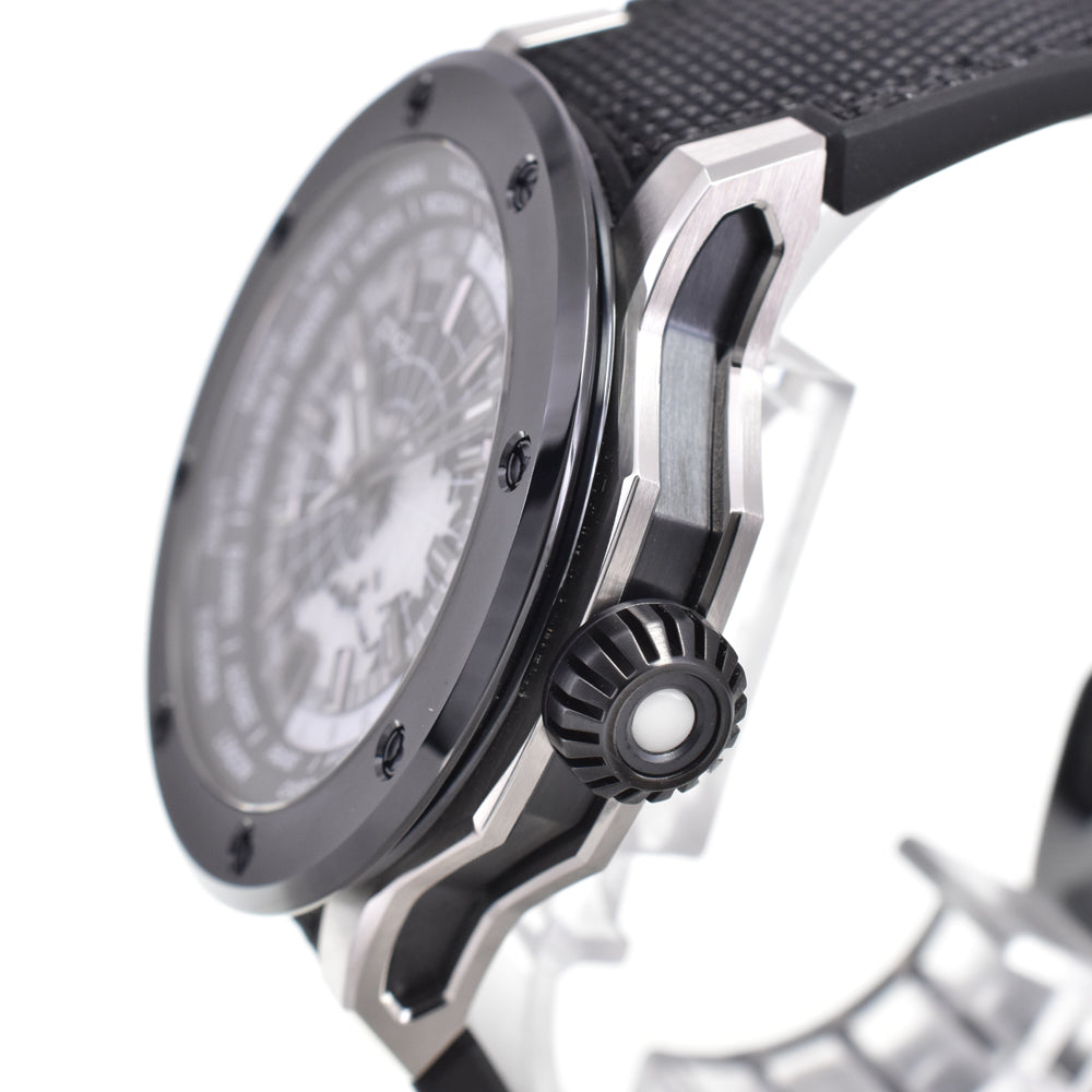 with paper ZTAGE hybrid 220211 Earth Hour Worldtimer - Limited Edition of 200 Pieces Worldwide black Dial Automatic Men's
 Watch D#147384