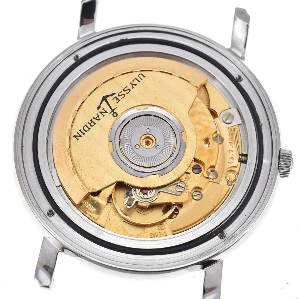 Ulysse Nardin 133-77 vintage Date Cal.2892-2 white Dial Automatic Men's
 Watch A#147385