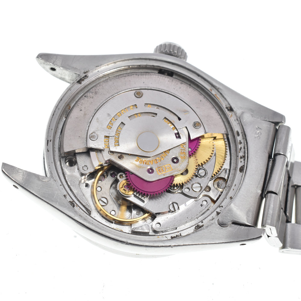 ROLEX Oyster perpetual date 1501 vintage Cal.1570 Sigma Dial Silver Dial Automatic Men's
 Watch I#147387