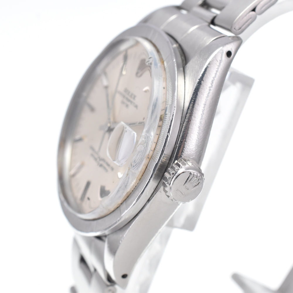 ROLEX Oyster perpetual date 1501 vintage Cal.1570 Sigma Dial Silver Dial Automatic Men's
 Watch I#147387