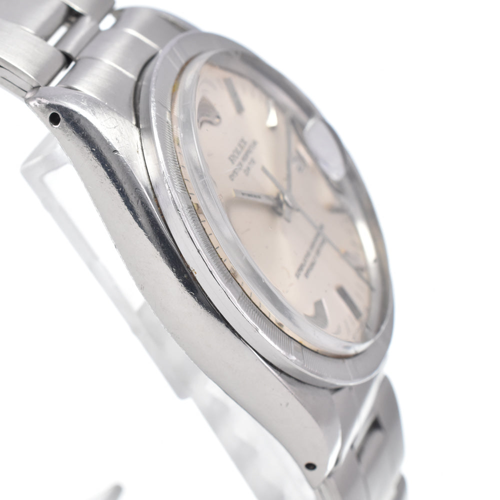ROLEX Oyster perpetual date 1501 vintage Cal.1570 Sigma Dial Silver Dial Automatic Men's
 Watch I#147387
