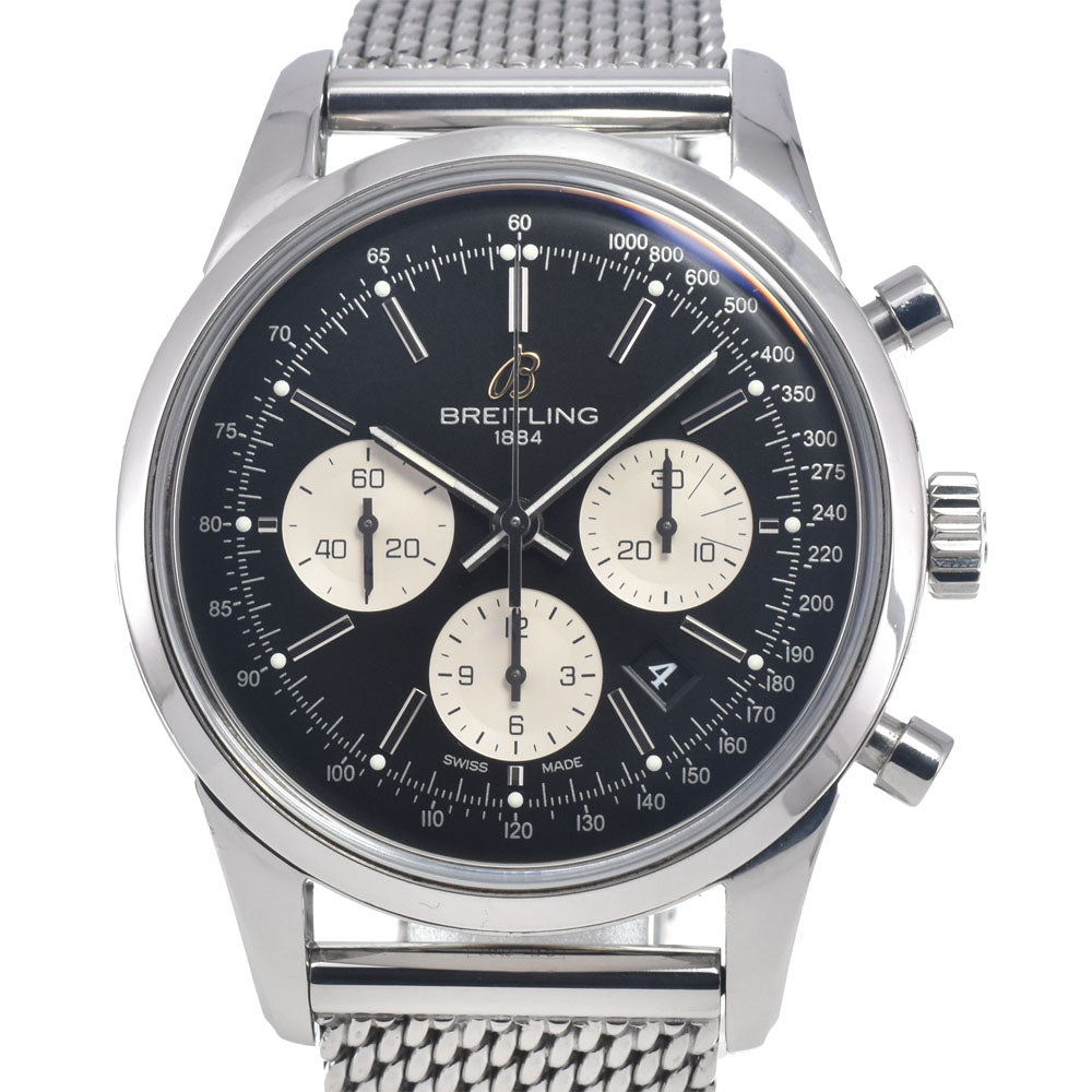 BREITLING Transocean AB0151 Chronograph black Dial Automatic Men's
 Watch H#147388