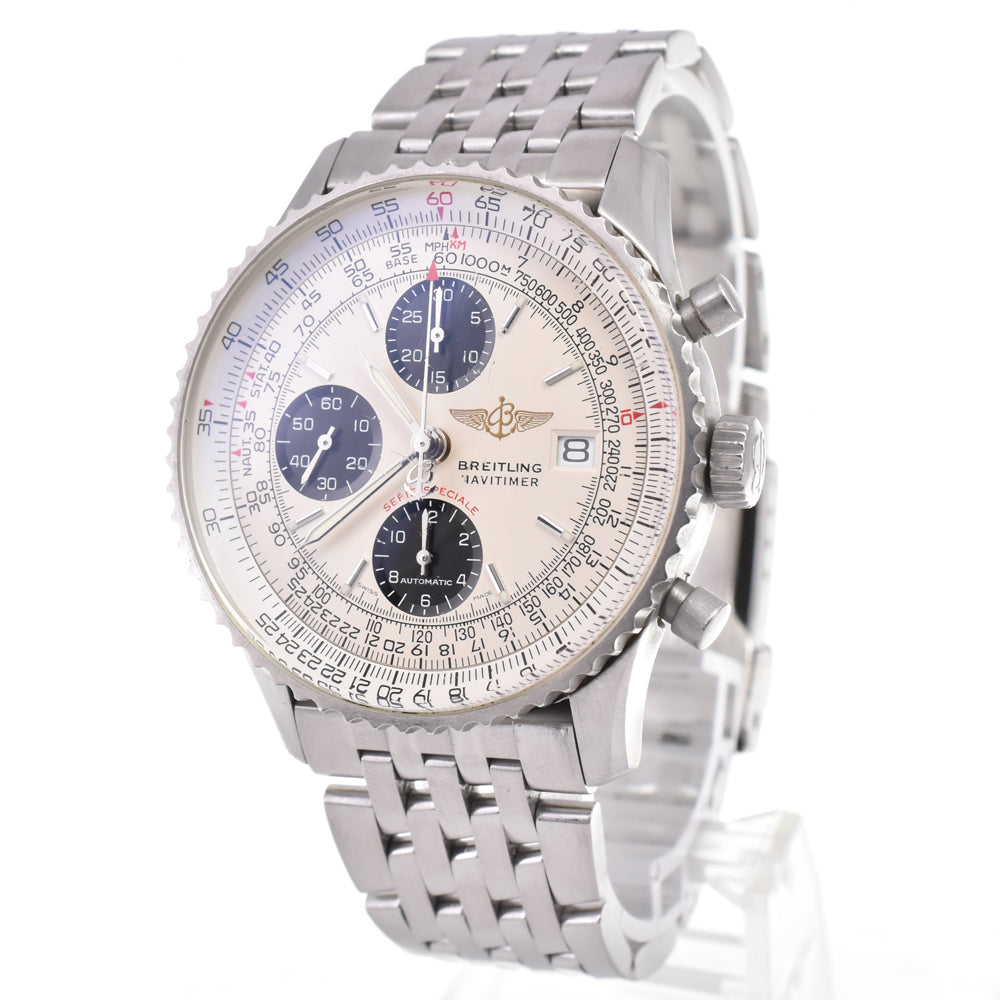BREITLING Navitimer Fighters A13330 Chronograph Silver Dial Automatic Men's
 Watch D#147389