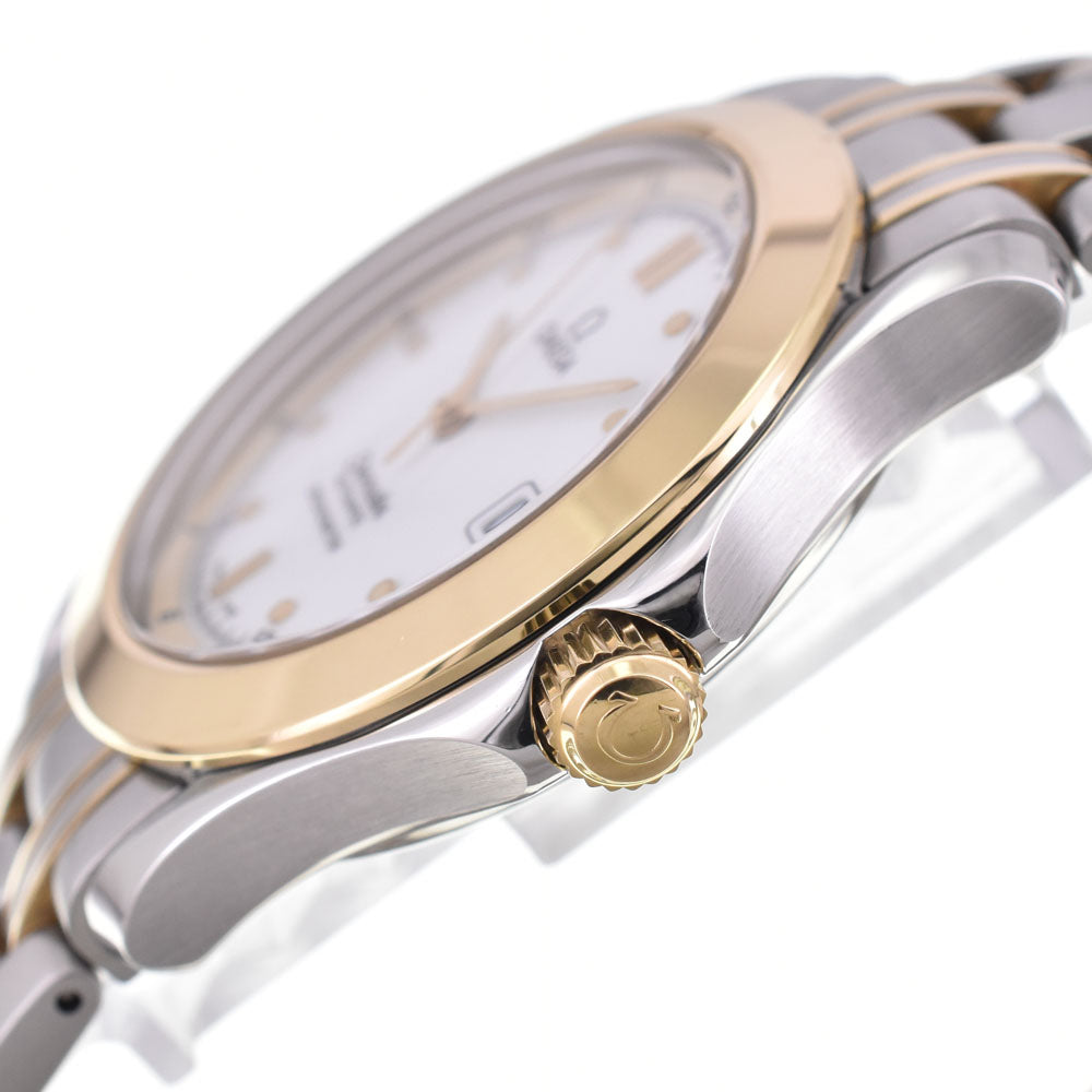 with paper OMEGA Seamaster 2301.20 Stainless Steel/K18YG white Dial Automatic Men's
 Watch G#147393