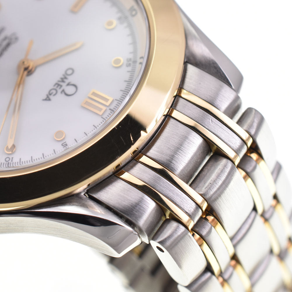 with paper OMEGA Seamaster 2301.20 Stainless Steel/K18YG white Dial Automatic Men's
 Watch G#147393