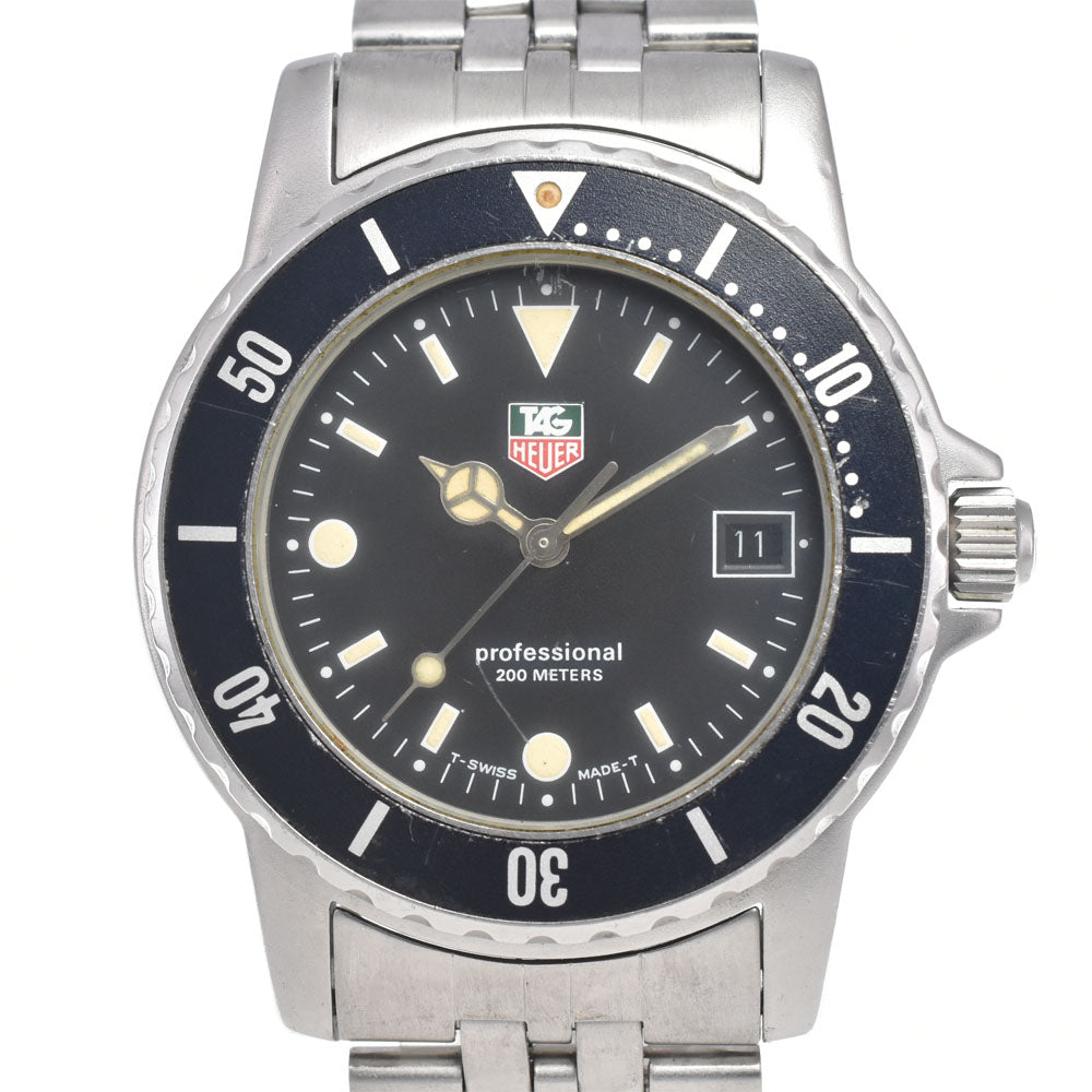 TAG HEUER 1500 Series Professional 929.213G black Dial Quartz Boy's
 Watch H#147394
