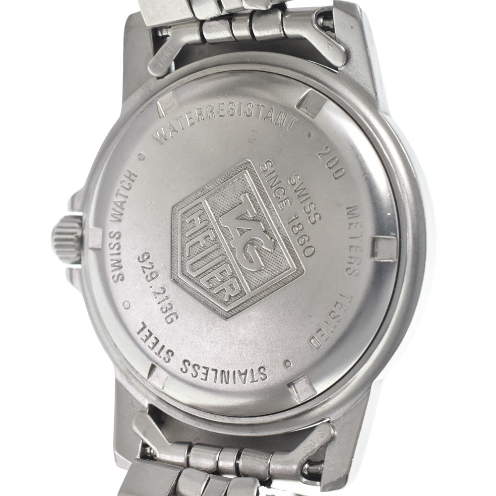 TAG HEUER 1500 Series Professional 929.213G black Dial Quartz Boy's
 Watch H#147394