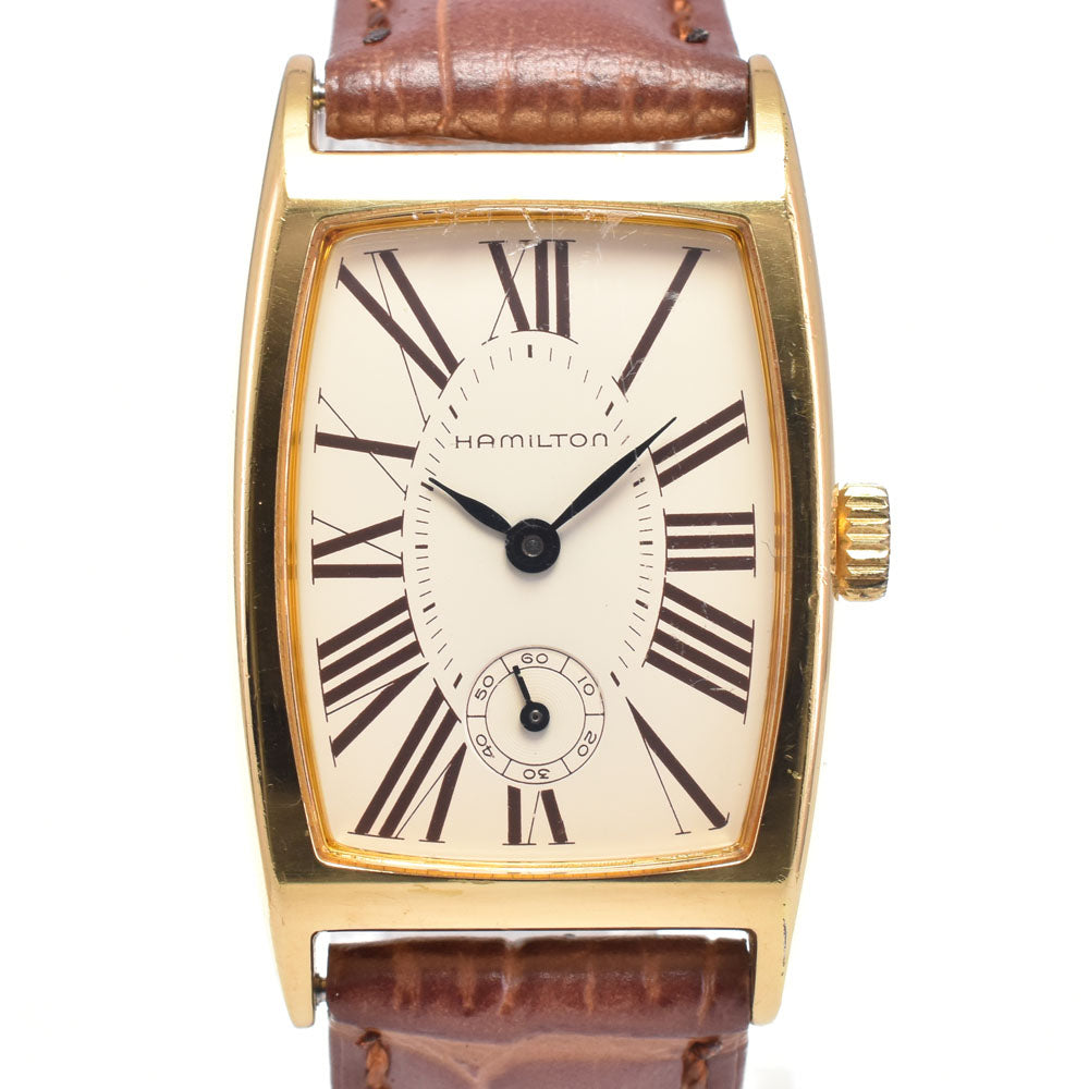 HAMILTON Registered Edition 6172 vintage Ivory Dial Quartz Men's
 Watch G#147395