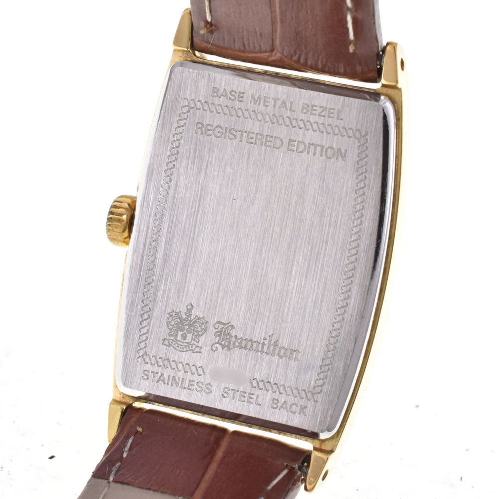 HAMILTON Registered Edition 6172 vintage Ivory Dial Quartz Men's
 Watch G#147395