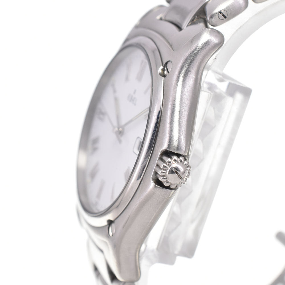 EBEL 1911 Classic Wave 987902 Date white Dial Quartz Men's
 Watch G#147397