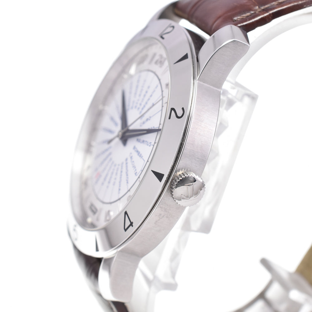 with paper TISSOT Heritage Worldtimer T078.641.16.037.00 160th Anniversary Model Silver Dial Automatic Men's
 Watch G#147399
