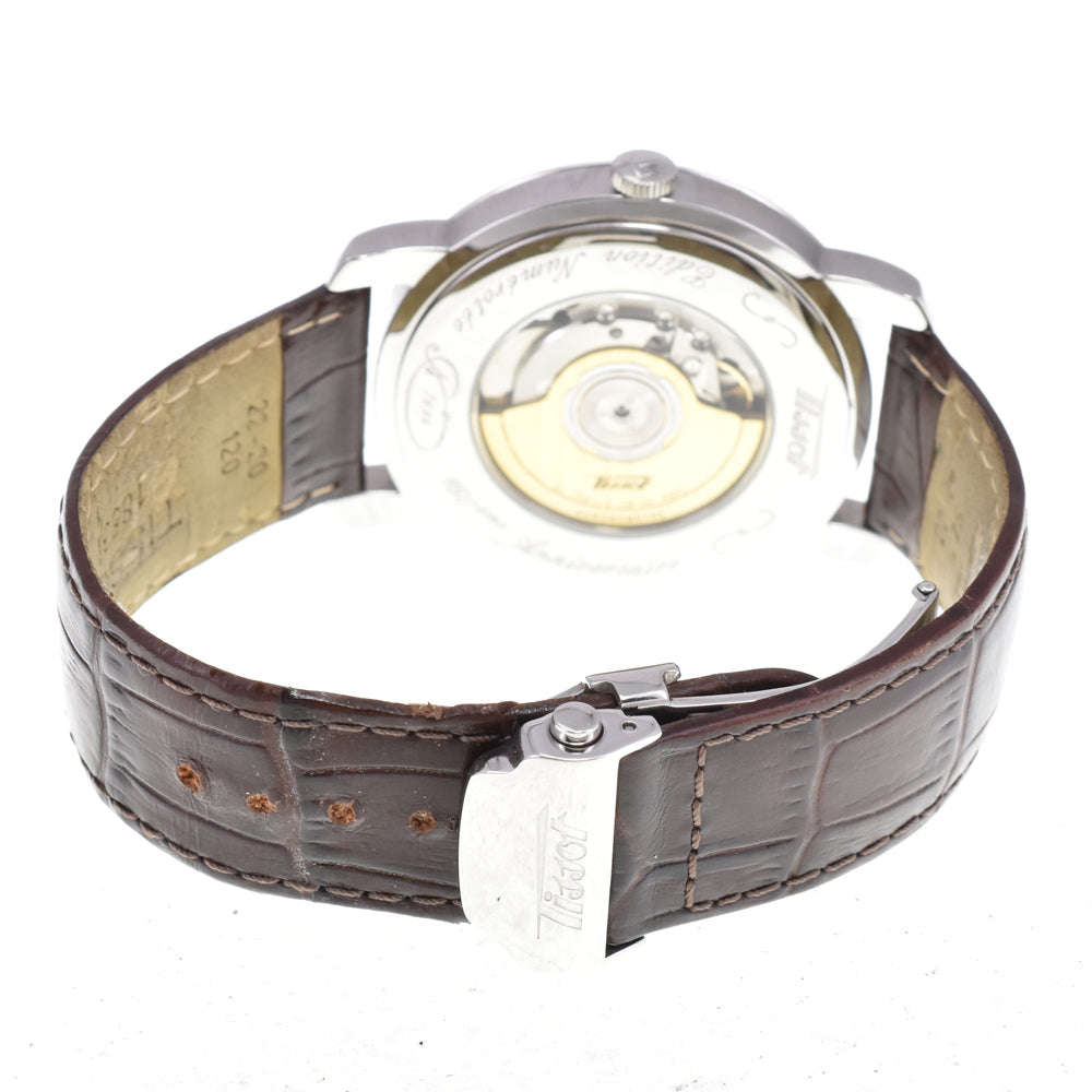 with paper TISSOT Heritage Worldtimer T078.641.16.037.00 160th Anniversary Model Silver Dial Automatic Men's
 Watch G#147399
