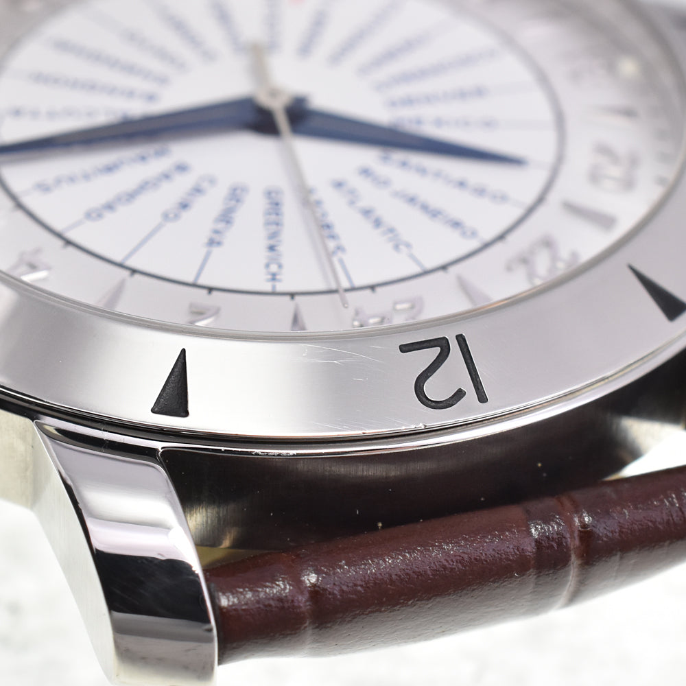 with paper TISSOT Heritage Worldtimer T078.641.16.037.00 160th Anniversary Model Silver Dial Automatic Men's
 Watch G#147399