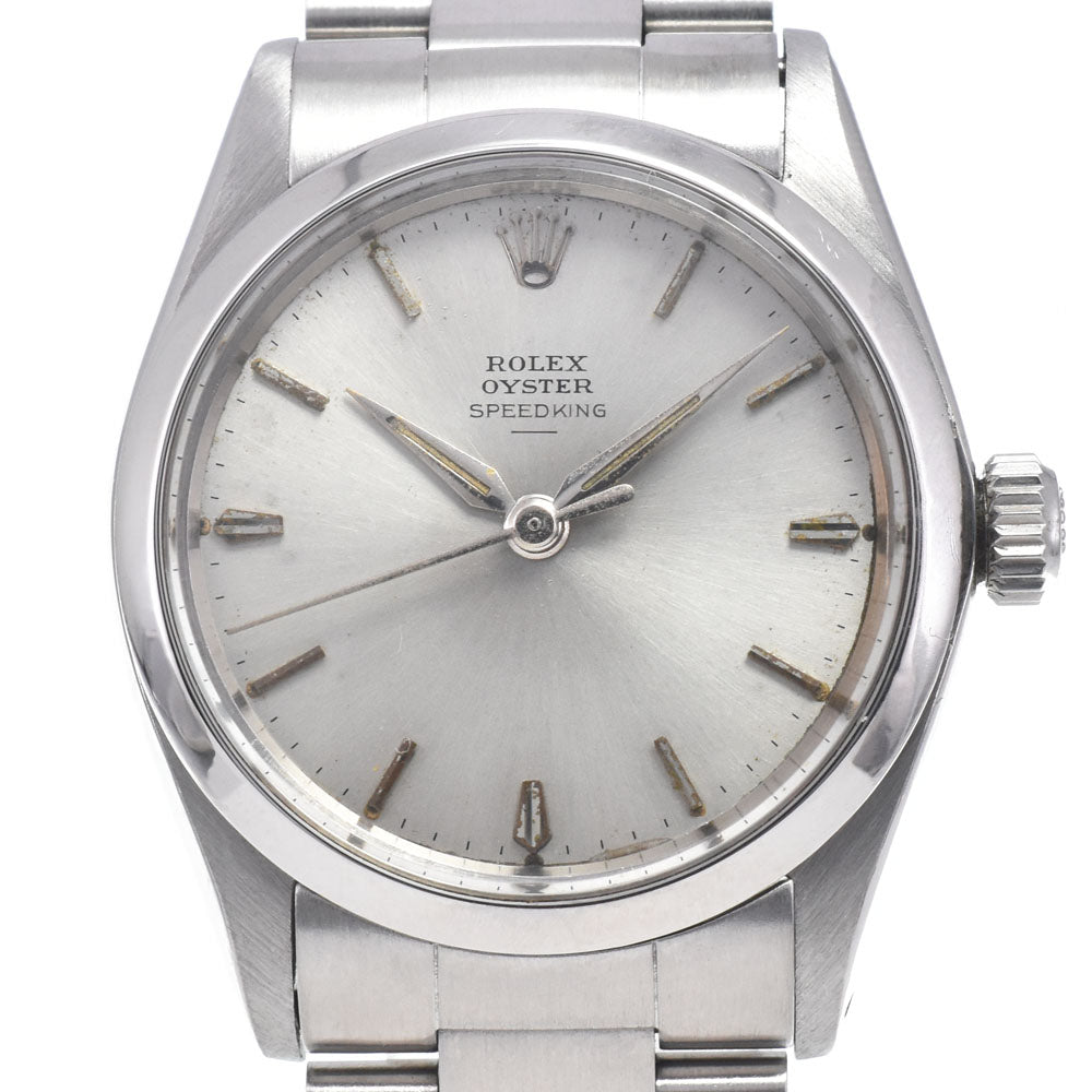 ROLEX Speed King 6430 vintage Silver Dial Hand Winding Boy's
 Watch J#147400