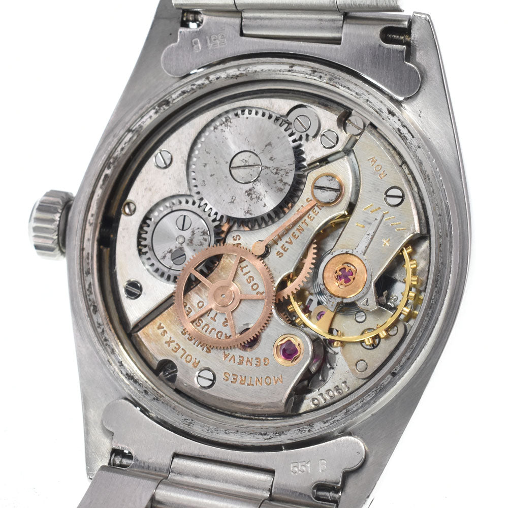 ROLEX Speed King 6430 vintage Silver Dial Hand Winding Boy's
 Watch J#147400