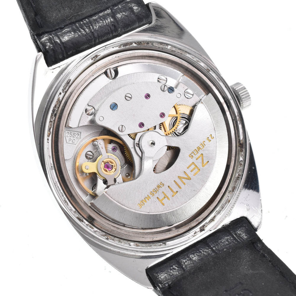 ZENITH autosport 28800 vintage Cal.2562 Silver Dial Automatic Men's
 Watch I#147401