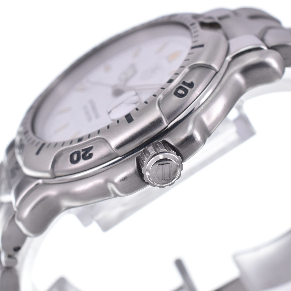 TAG HEUER 6000 Series Professional WH1111 white Dial Quartz Men's
 Watch K#147402