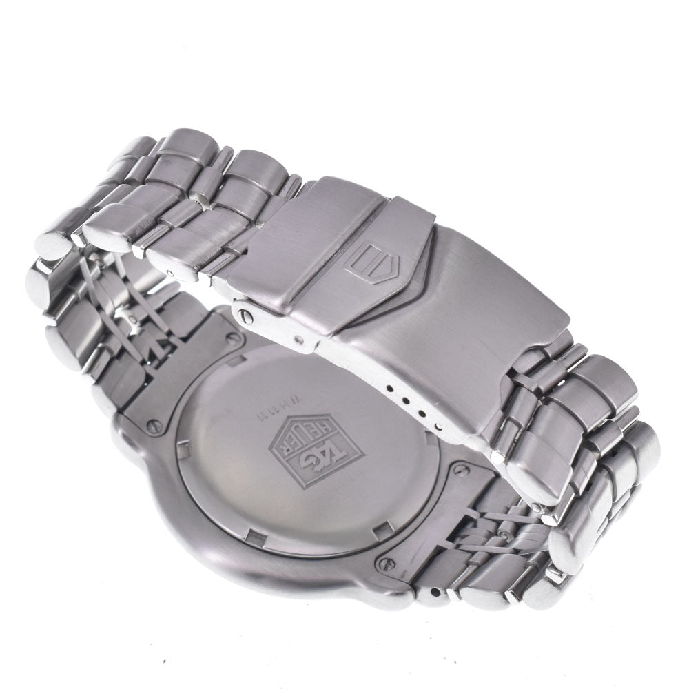 TAG HEUER 6000 Series Professional WH1111 white Dial Quartz Men's
 Watch K#147402