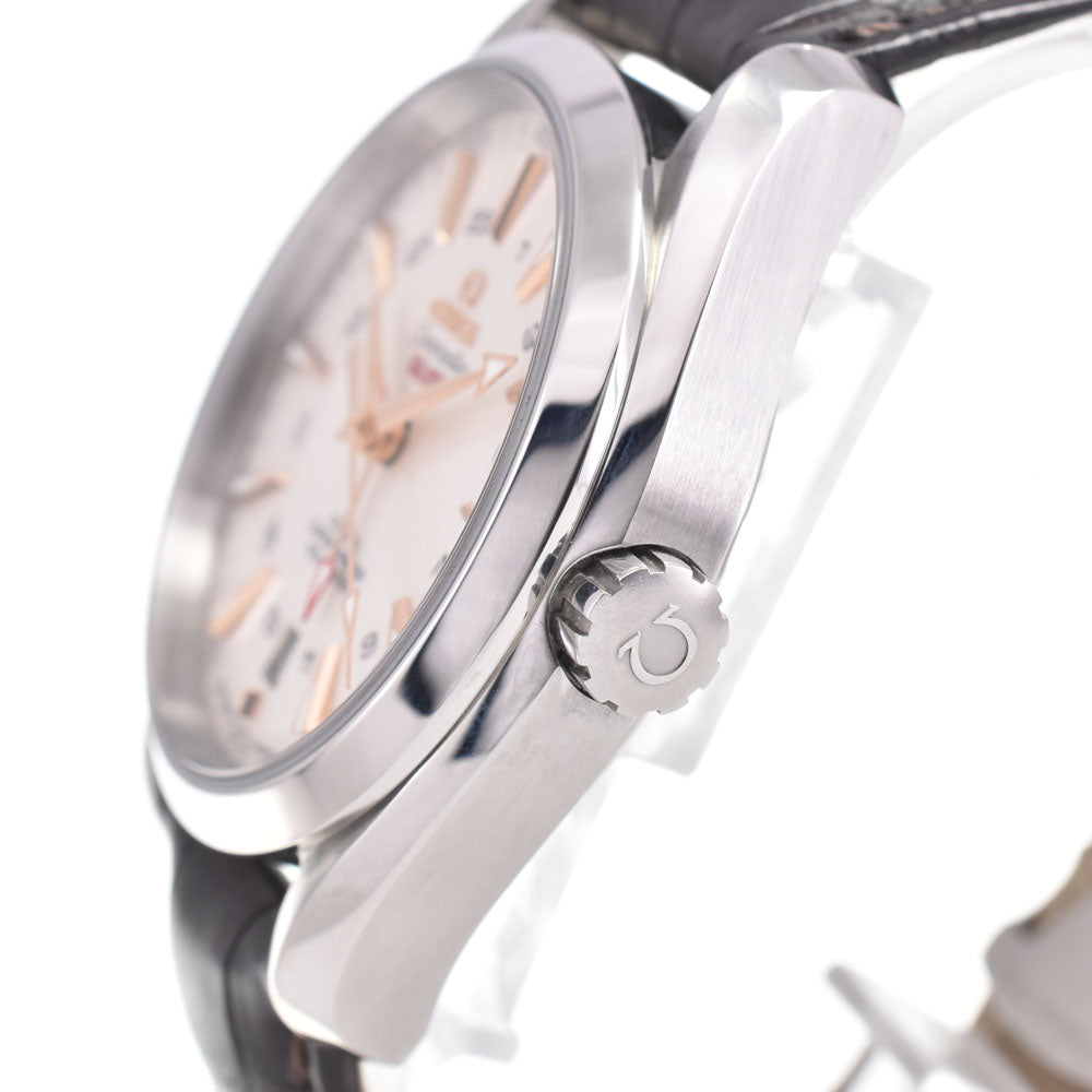 with paper OMEGA Seamaster Aqua Terra 231.13.43.22.02.004 Co-Axial GMT Silver Dial Automatic Men's
 Watch G#147403