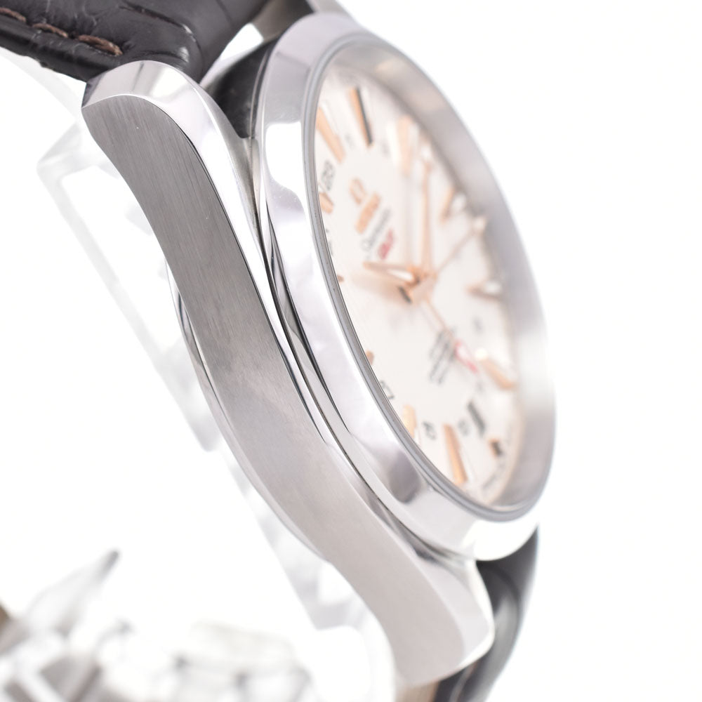 with paper OMEGA Seamaster Aqua Terra 231.13.43.22.02.004 Co-Axial GMT Silver Dial Automatic Men's
 Watch G#147403