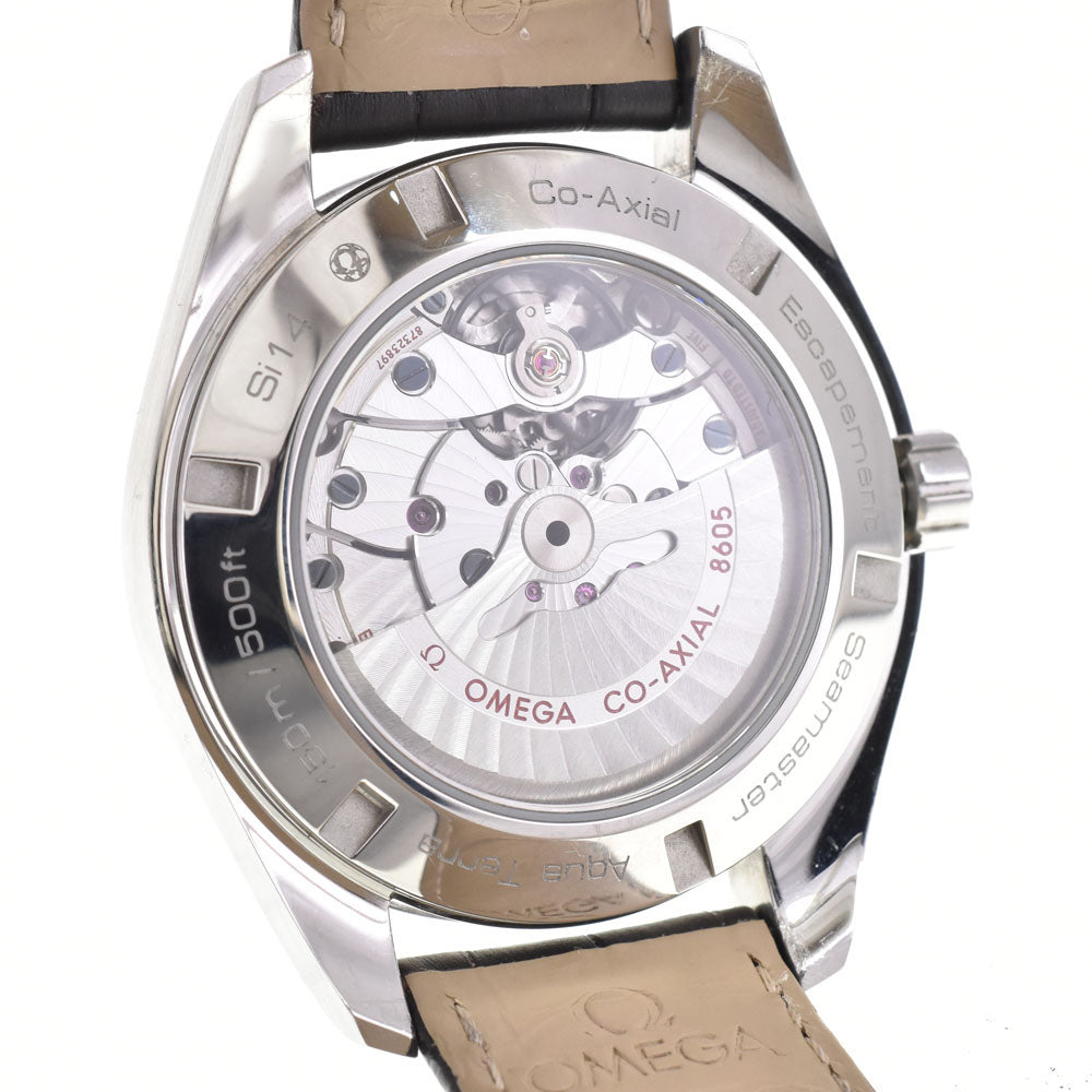 with paper OMEGA Seamaster Aqua Terra 231.13.43.22.02.004 Co-Axial GMT Silver Dial Automatic Men's
 Watch G#147403