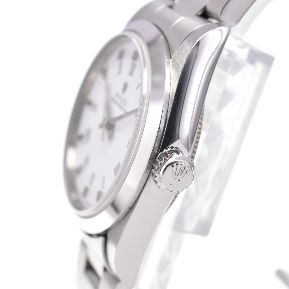 ROLEX Oyster perpetual 77080 Cal.2230 white Dial Automatic Boy's
 Watch E#147404