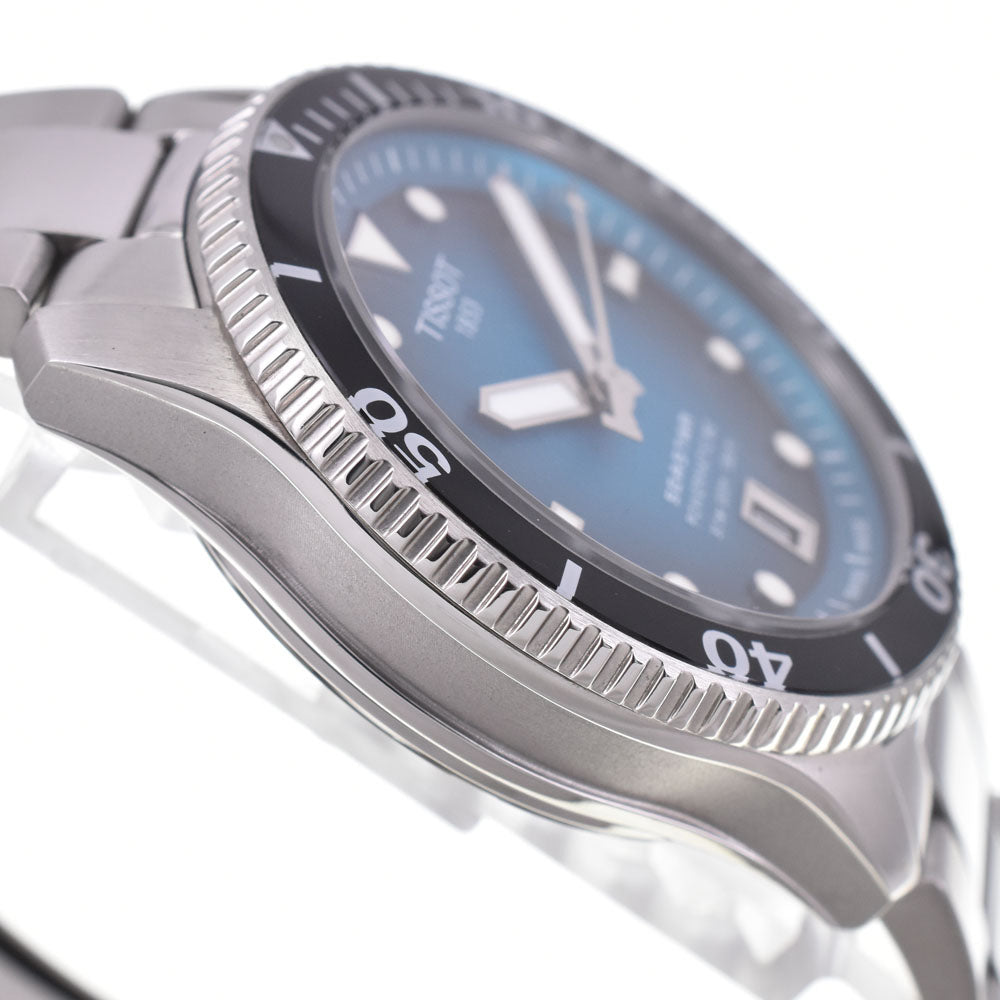 TISSOT Sea star 1000 T120.807.11.091.00 Date Turquoise Gradient Dial Automatic Men's
 Watch D#147405