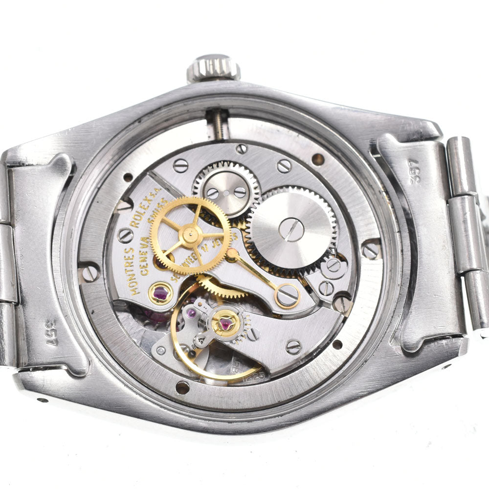 ROLEX Oyster Date Precision 6694 vintage Cal.1225 Silver Dial Hand Winding Men's
 Watch J#147409