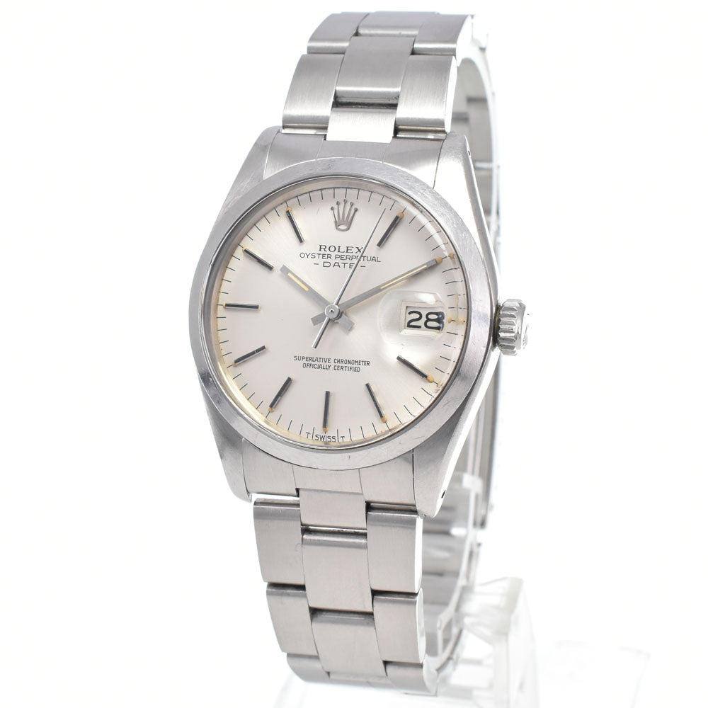 ROLEX Oyster perpetual date 1500 vintage Cal.1570 Silver Dial Automatic Men's
 Watch L#147412