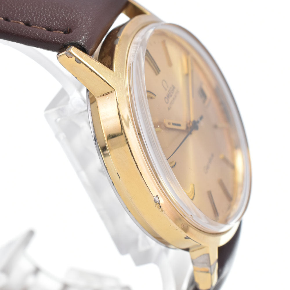 OMEGA Geneva 166.0163 vintage Date Cal.1012 gold Dial Automatic Men's
 Watch L#147413