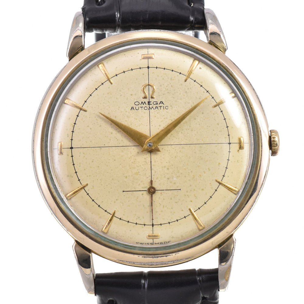 OMEGA 2398-2 vintage Cal.332 Harfloater Ivory Dial Automatic Men's
 Watch G#147416