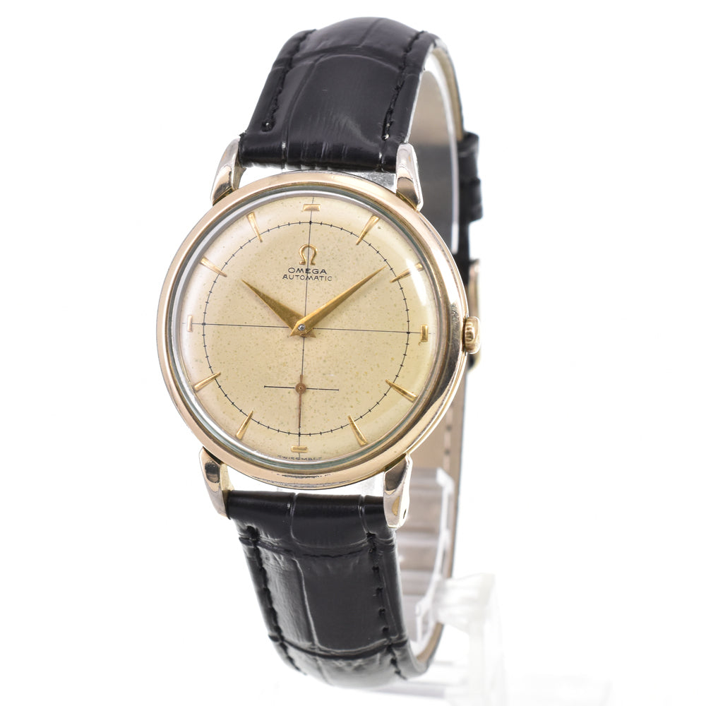 OMEGA 2398-2 vintage Cal.332 Harfloater Ivory Dial Automatic Men's
 Watch G#147416