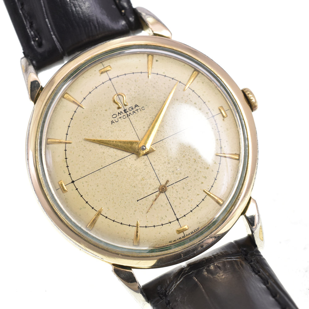 OMEGA 2398-2 vintage Cal.332 Harfloater Ivory Dial Automatic Men's
 Watch G#147416