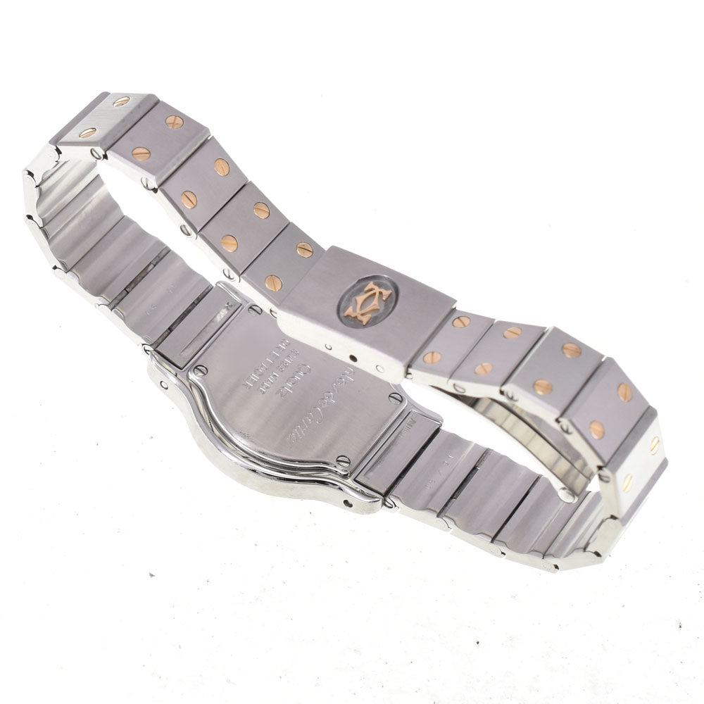 with paper CARTIER Santos Octagon SM W2001683 Ivory Dial Quartz Ladies
 Watch G#147421
