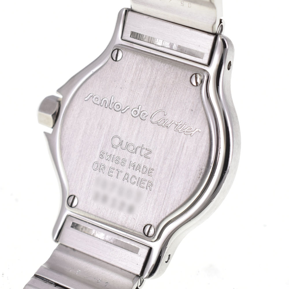 with paper CARTIER Santos Octagon SM W2001683 Ivory Dial Quartz Ladies
 Watch G#147421