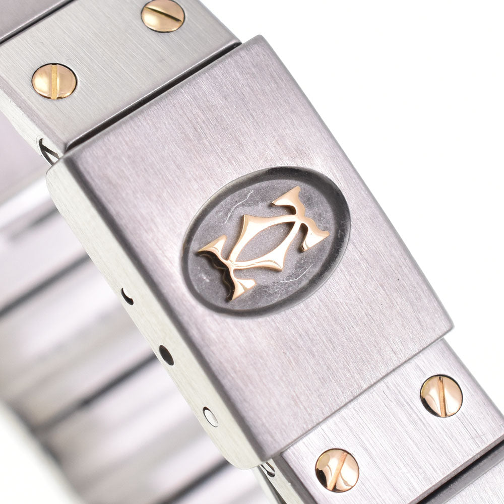 with paper CARTIER Santos Octagon SM W2001683 Ivory Dial Quartz Ladies
 Watch G#147421