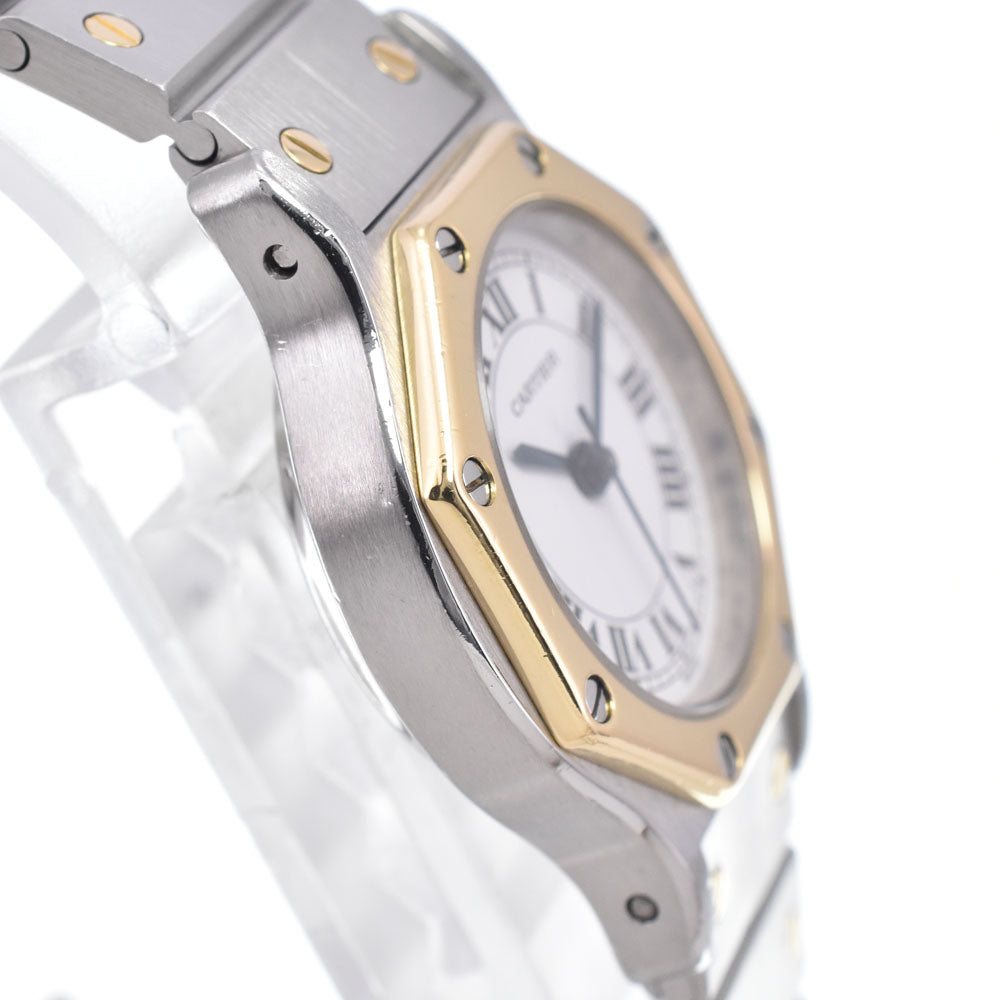 CARTIER Santos Octagon white Dial Automatic Unisex
 Watch N#147422