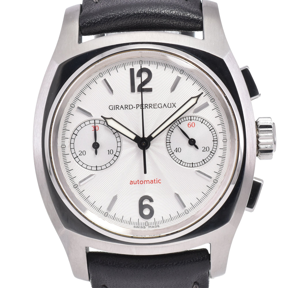 with paper GIRARD-PERREGAUX Classic Elegance 24990.0.11.1041 Chronograph Silver Dial Automatic Men's
 Watch G#147424
