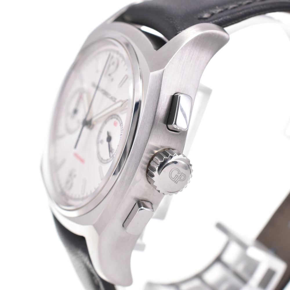 with paper GIRARD-PERREGAUX Classic Elegance 24990.0.11.1041 Chronograph Silver Dial Automatic Men's
 Watch G#147424