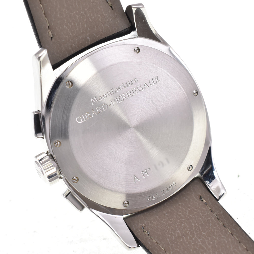 with paper GIRARD-PERREGAUX Classic Elegance 24990.0.11.1041 Chronograph Silver Dial Automatic Men's
 Watch G#147424